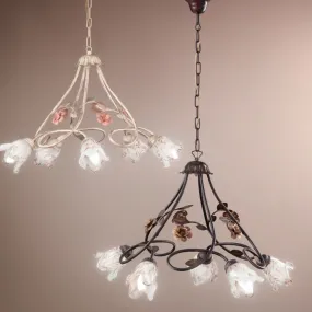 Lampadario classico Due P...