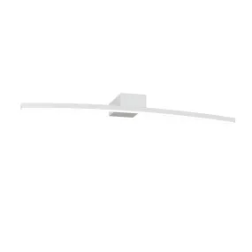 Applique moderne, miroir, tableau, led intégrée. 70CM. Blanche.