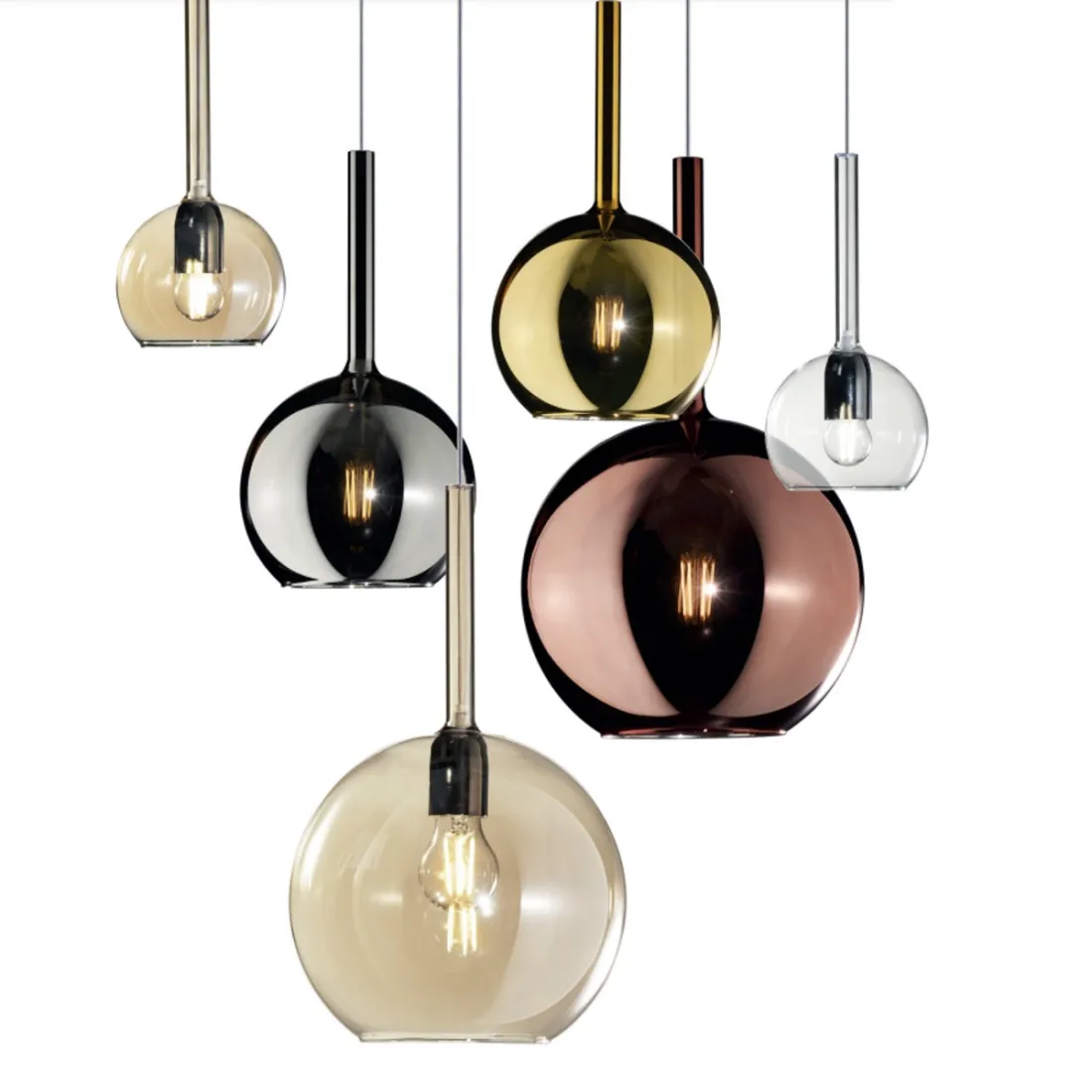 Top Light FUTURE 1155OS S2 S MIX OR E27 LED araña moderna