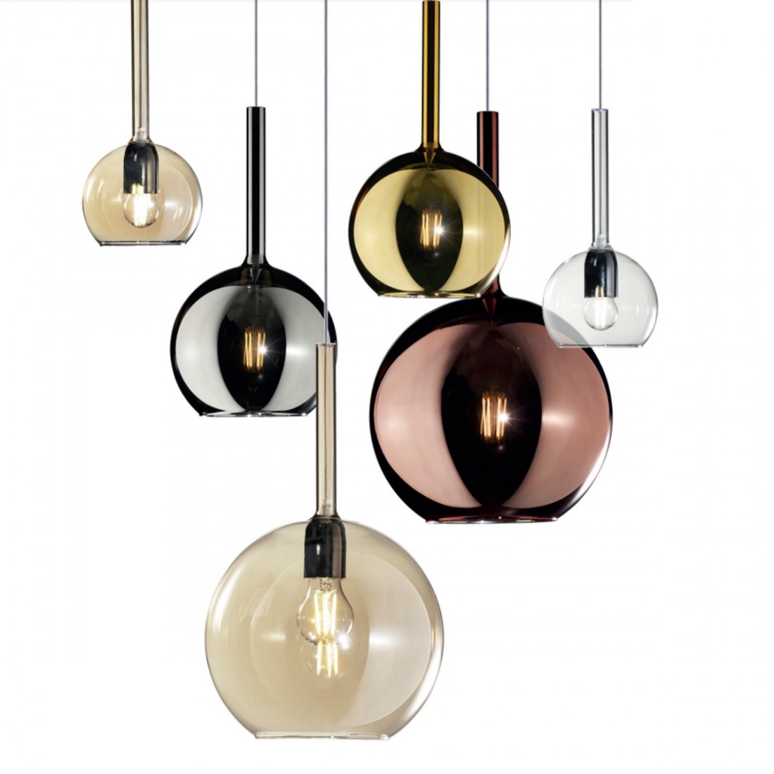 Moderner Kronleuchter Top Light FUTURE 1155CR SP E27 LED
