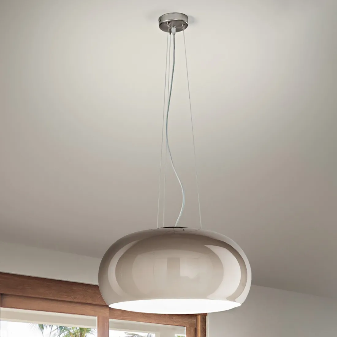 Sospensione moderna classica Due P BOWL 2692 S