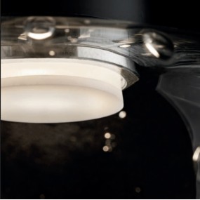 Lampadario moderno Sylcom APHROS 0700 LED vetro soffiato sospensione