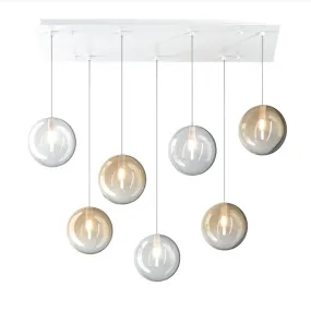 Moderne Deckenleuchte Top Light ECLIPSE 1184BI S7 R TA G9 LED