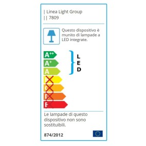 Linea Light Außenwandleuchte MYWHITE B 7809