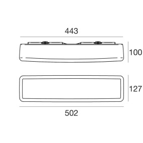 Linea Applique d'extérieur à capteur de lumière MYWHITE B SENSOR 7810S