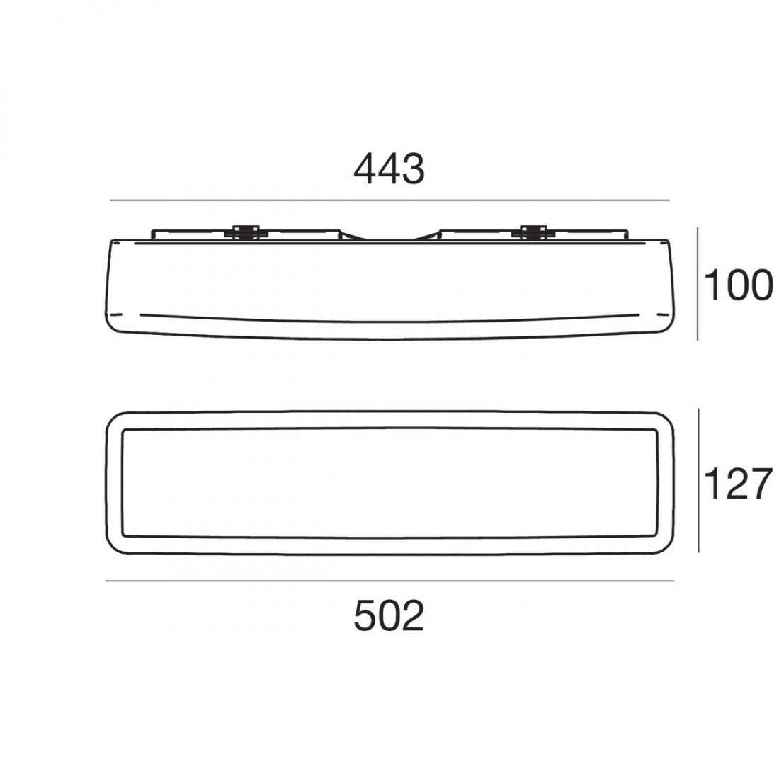 Linea Applique d'extérieur à capteur de lumière MYWHITE B SENSOR 7810S