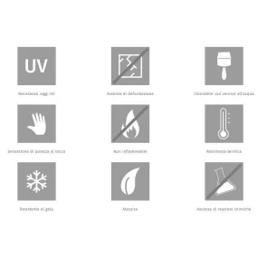 Notfallset Gips-Wandleuchte Belfiore 9010 MOKA 2516M 3045 LED