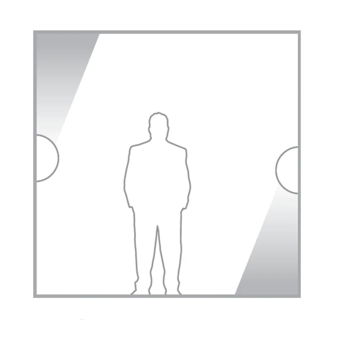 Foco empotrable de yeso kit de emergencia Belfiore 9010 VOLTA