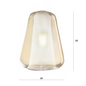 Lampadario classico Top Light DOUBLE SKIN 1176OS S7 R
