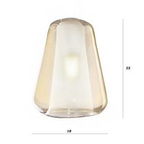 Lustre classique Top Light DOUBLE PEAU 1176OS S7 R