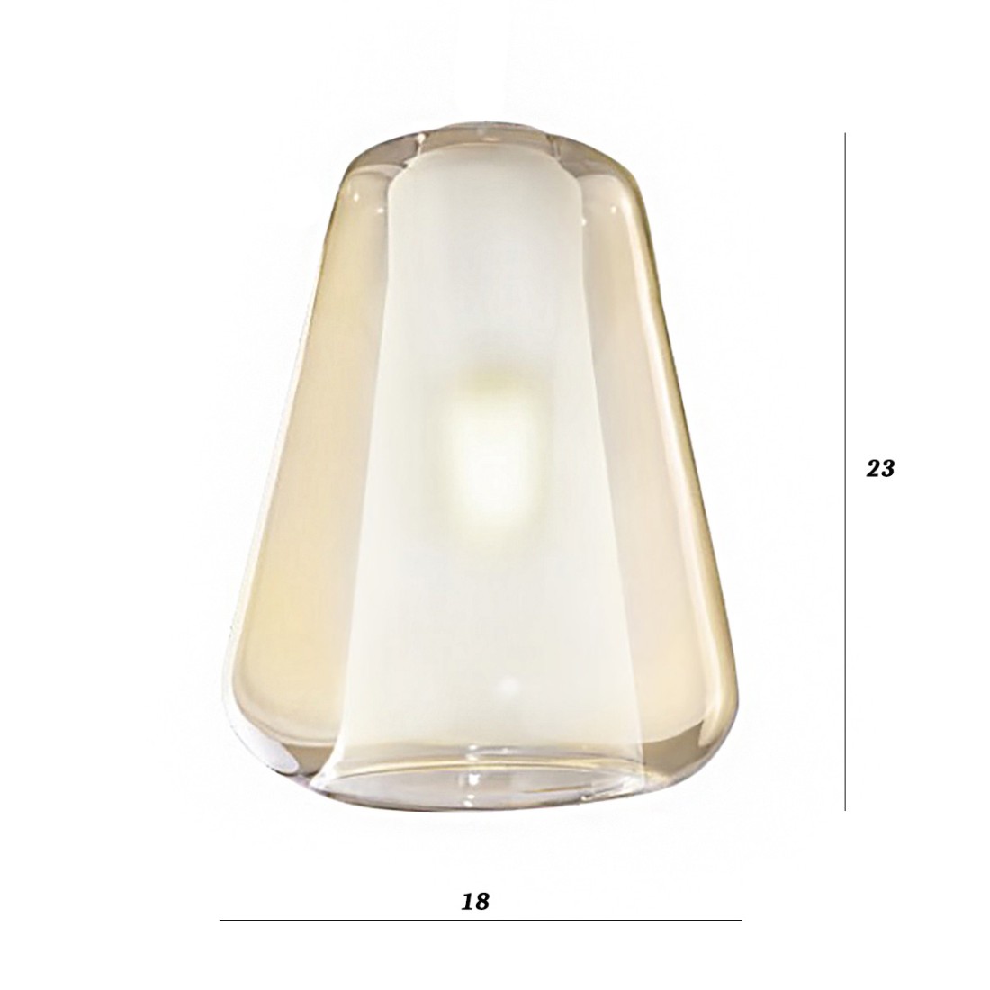 Lustre classique Top Light DOUBLE PEAU 1176OS S7 R