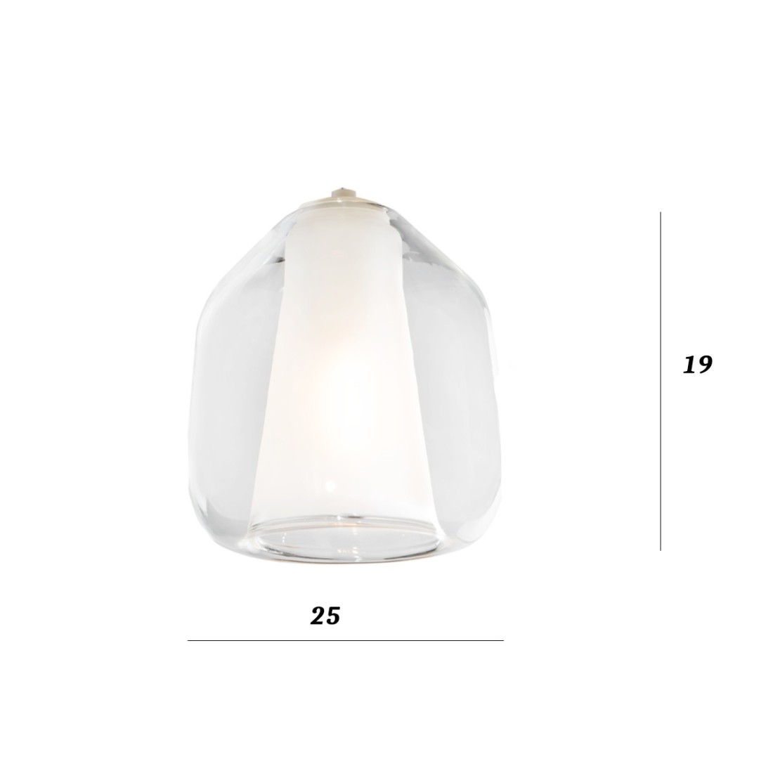 Lampadario classico Top Light DOUBLE SKIN 1176OS S7 R