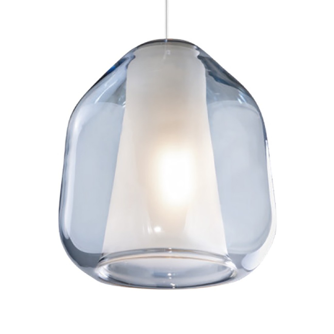 Lampadario moderno Top Light DOUBLE SKIN 1176BI S3 S ABG MC