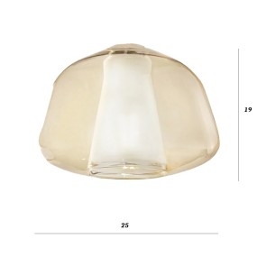 Lampadario classico Top Light DOUBLE SKIN 1176OS S4 R ABG TA