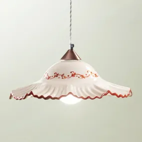 Lampadario ceramica Due P illuminazione HOPE SG
