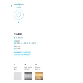 Deckenleuchte FB-PLANET...