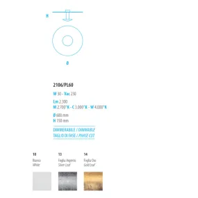 Deckenleuchte FB-PLANET...