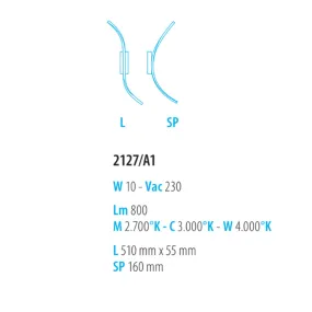 Applique SCIA 2127 A1 Fratelli Braga