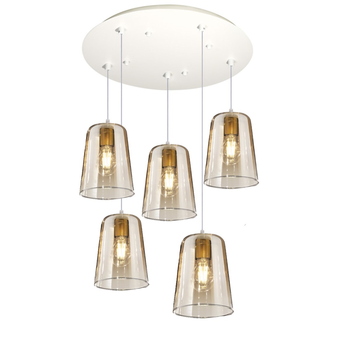 Lampadario Top Light SHADED 1164BI S5 T AM