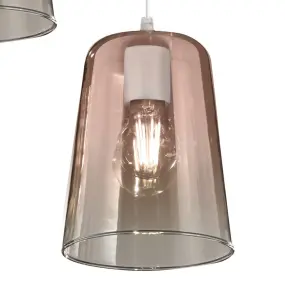 Top Light Chandelier SHADED...