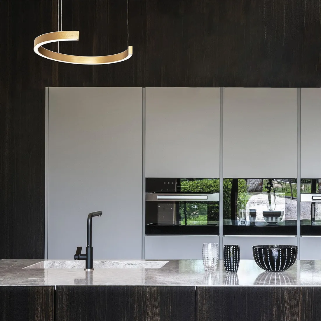 Lampadario led moderno Fratelli Braga HUG 2159 S50-1