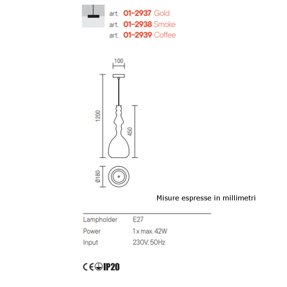 Sospensione AMBIX Redo Group