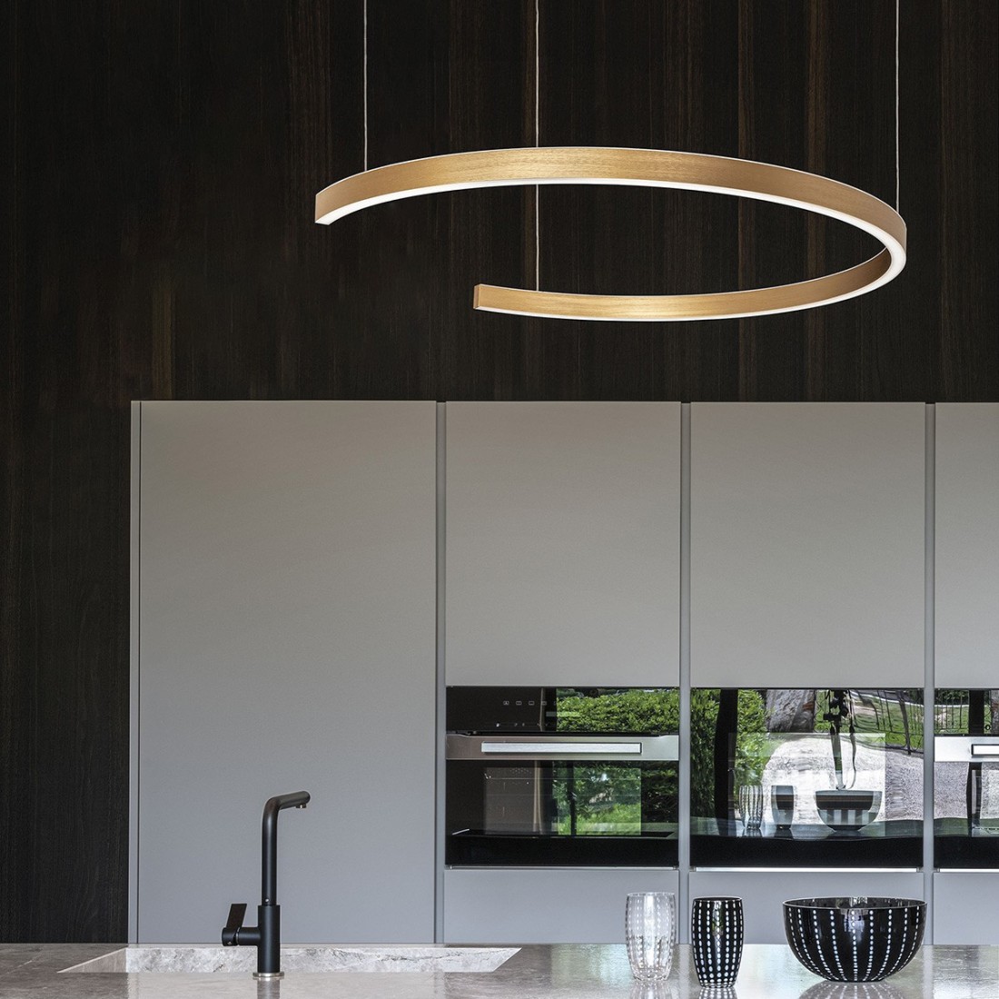 Lustre LED moderne Fratelli Braga HUG 2159 S60-2