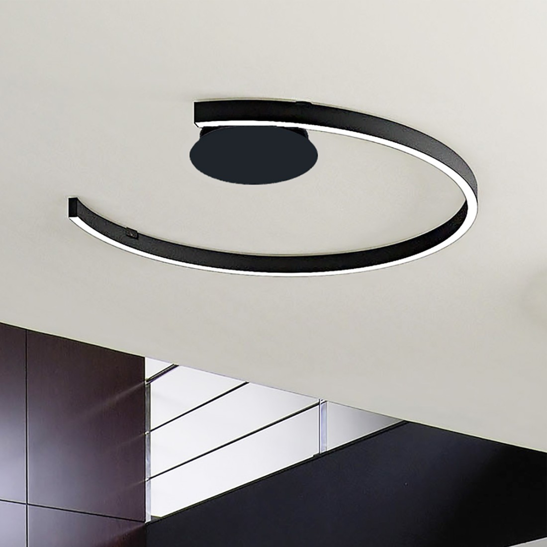 Moderne LED-Deckenleuchte Fratelli Braga HUG 2159 TR60