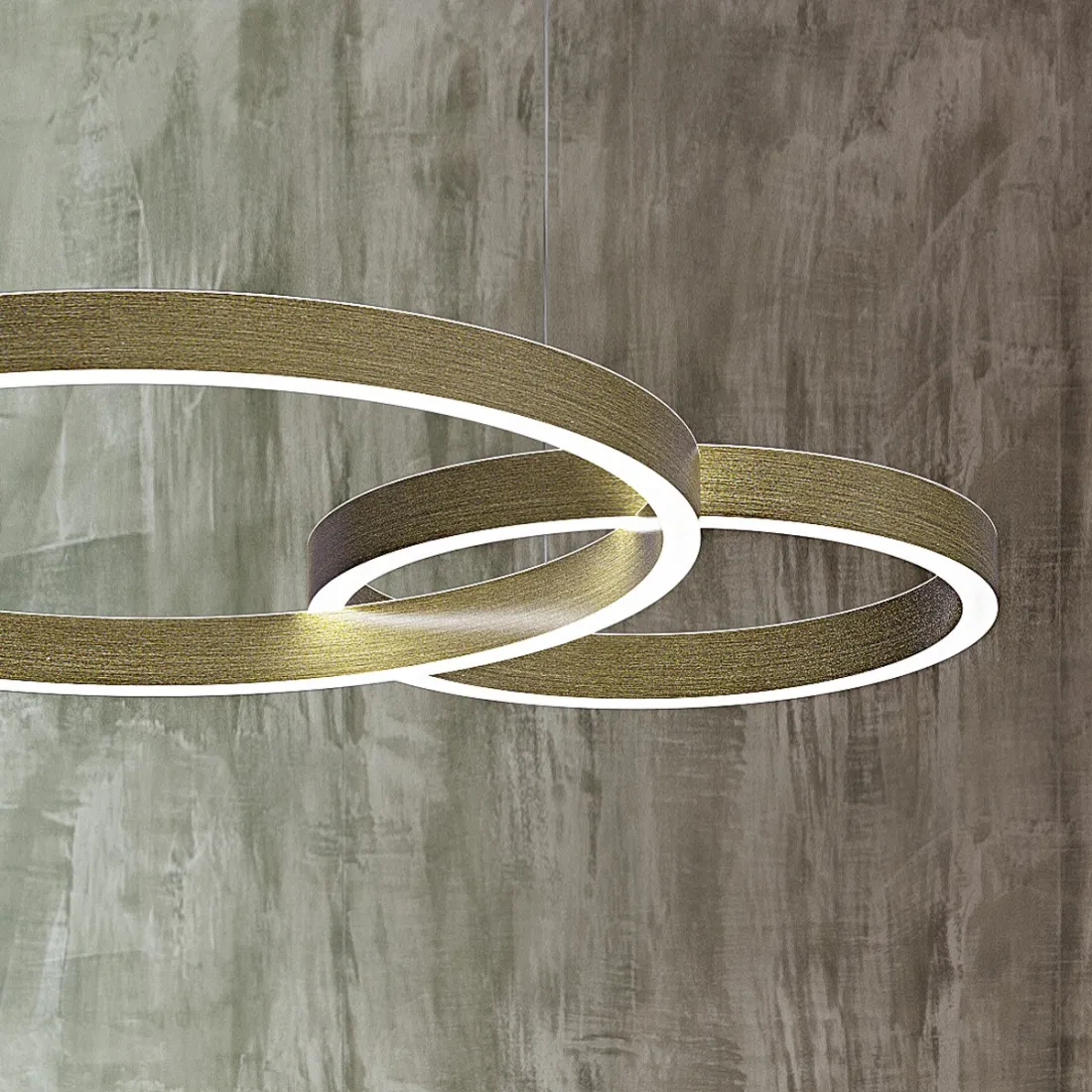 Lampadario Led moderno Fratelli Braga LOOP 2128 S60 40 1