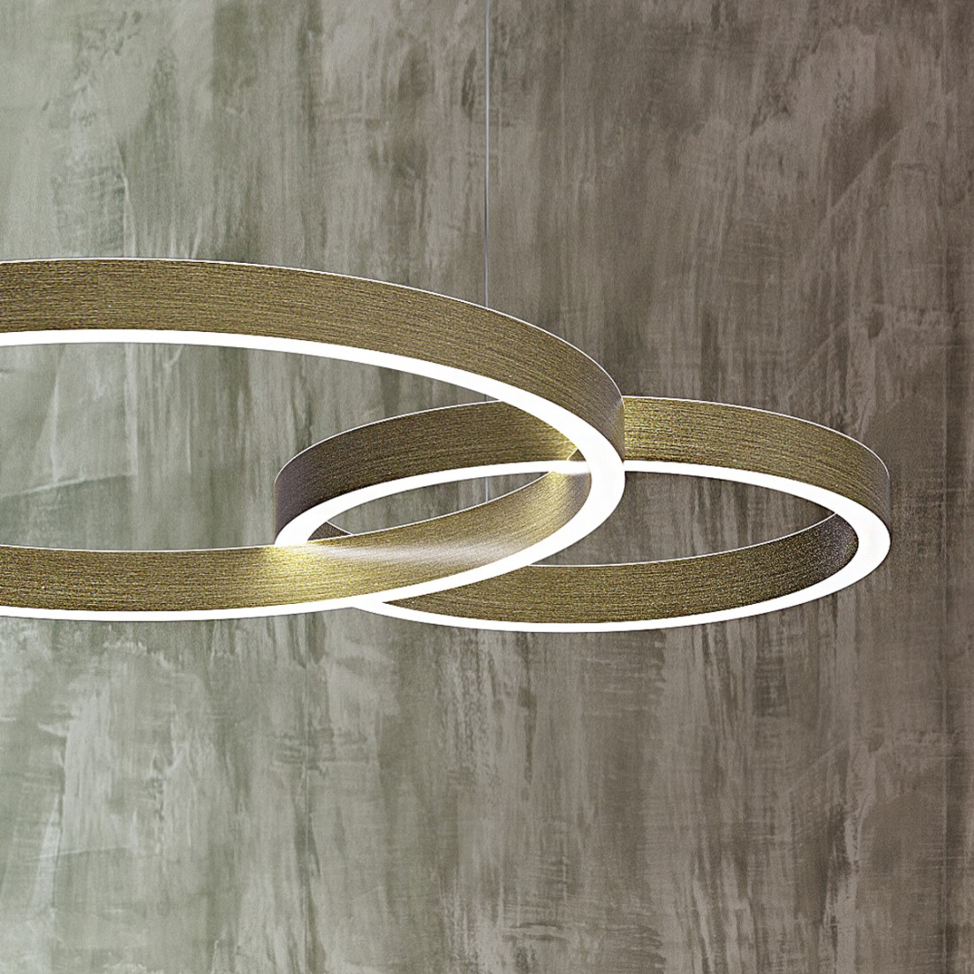 Lustre LED à émission unique Fratelli Braga LOOP 2128 S60 40 1