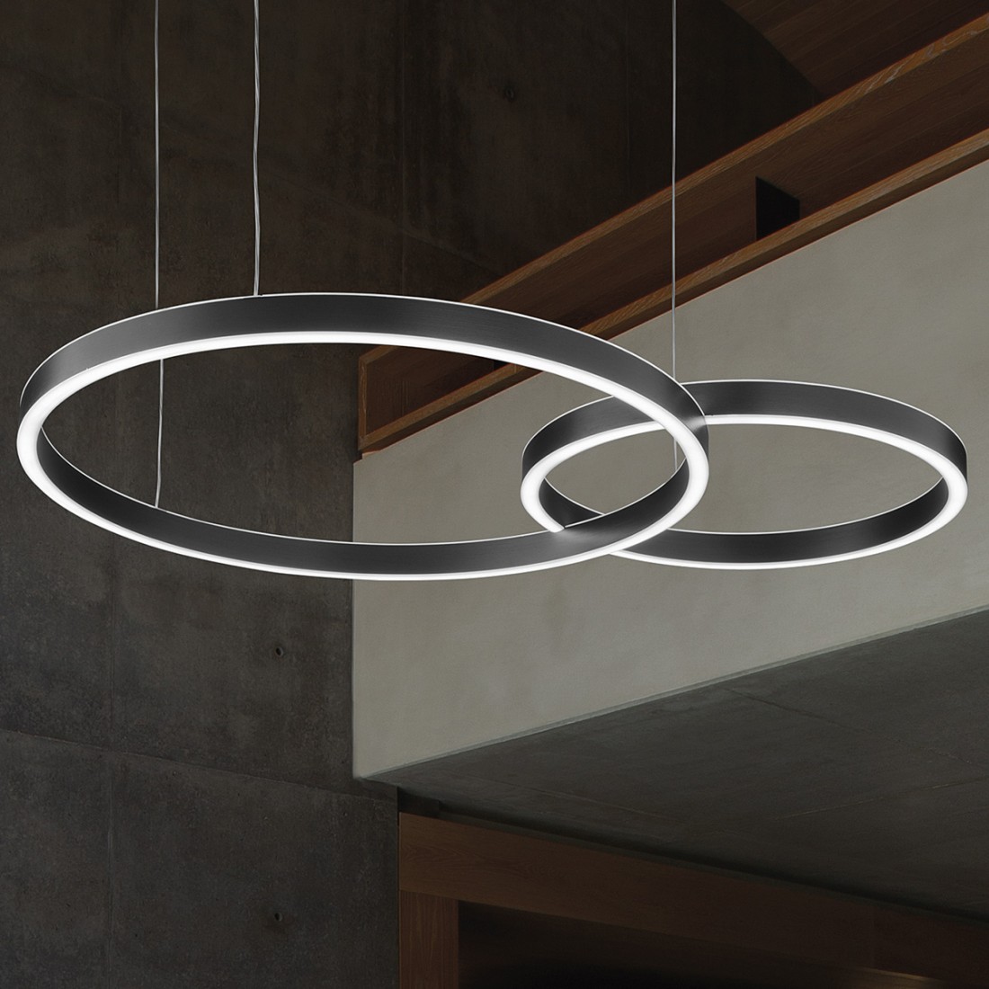Lampadario Led moderno Fratelli Braga LOOP 2128 S60 40 2
