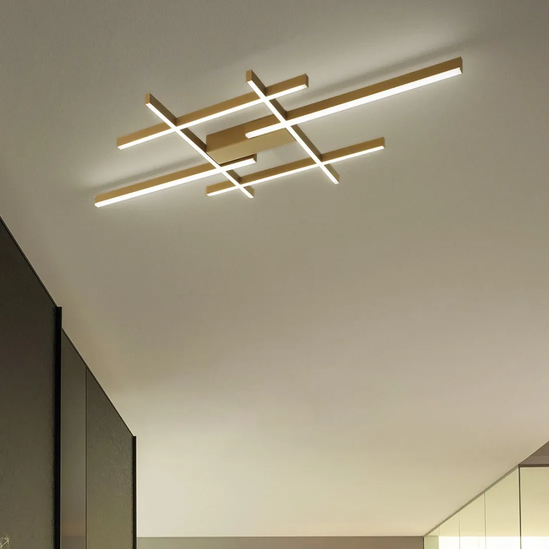 Plafonnier LED Fratelli Braga NETS 2155 PL145 AL 100 24