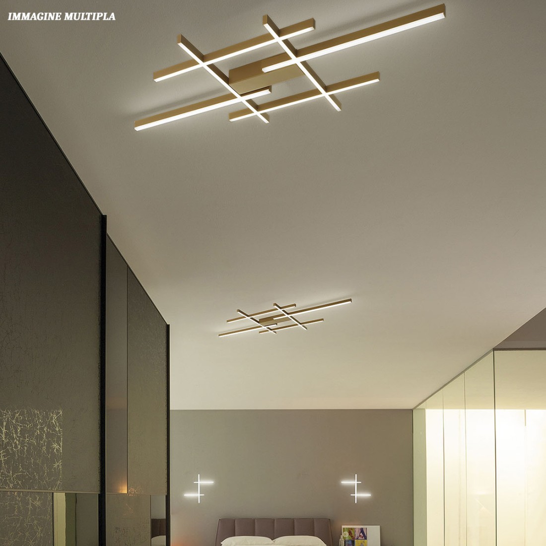 Plafoniera led Fratelli Braga NETS 2155 PL145