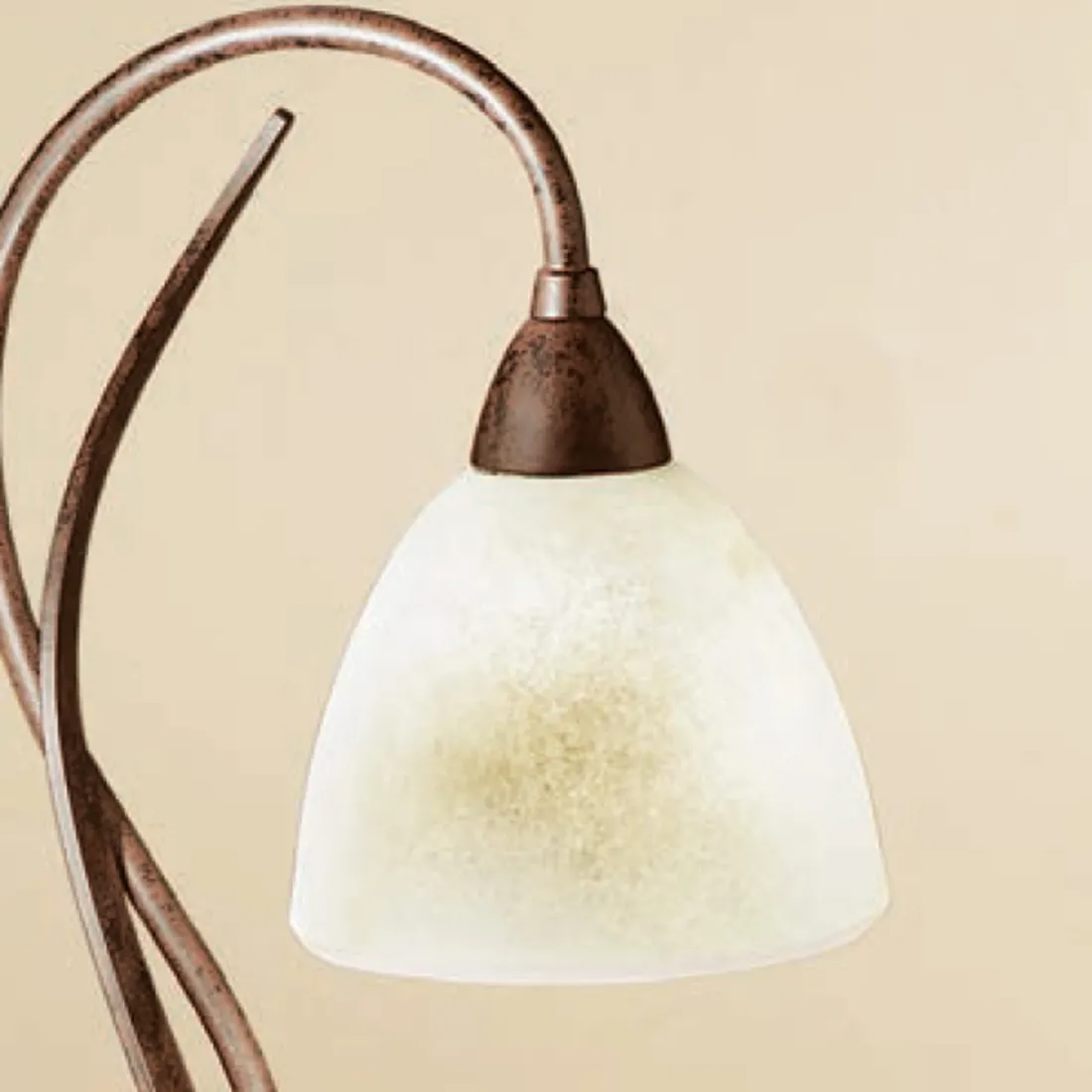 Lampe de table classique avec douille LED E14, IP20