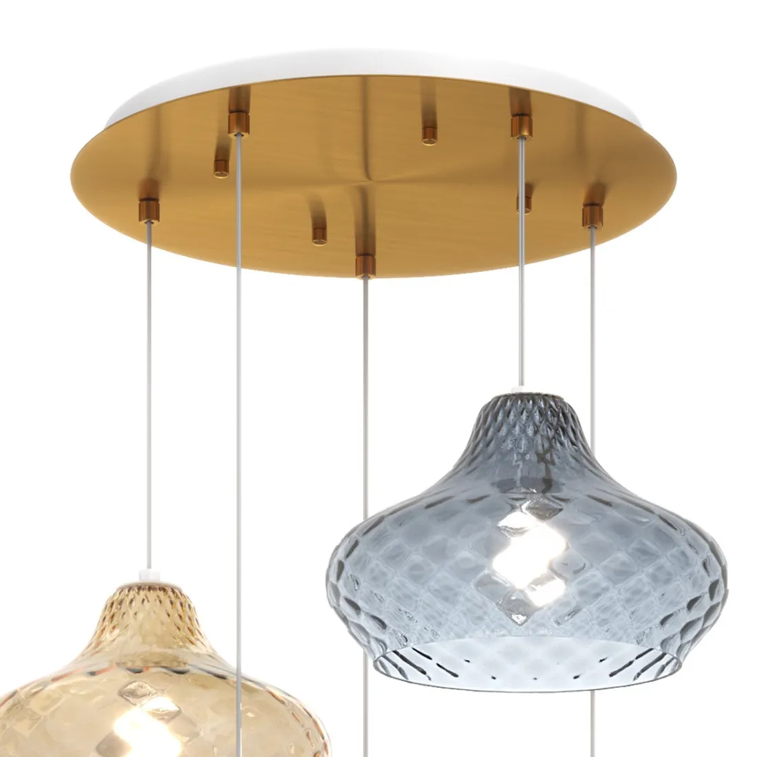 Top Light Araña de cristal color claro DRESS 1191 OS S5 TP