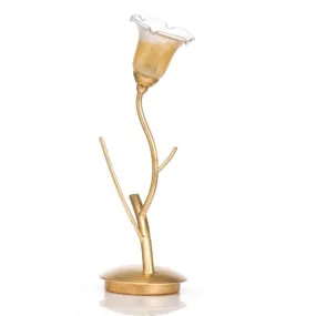 Abat-jour LP-BIANCOSPINO G9 33W Tischlampe Metallglas innen