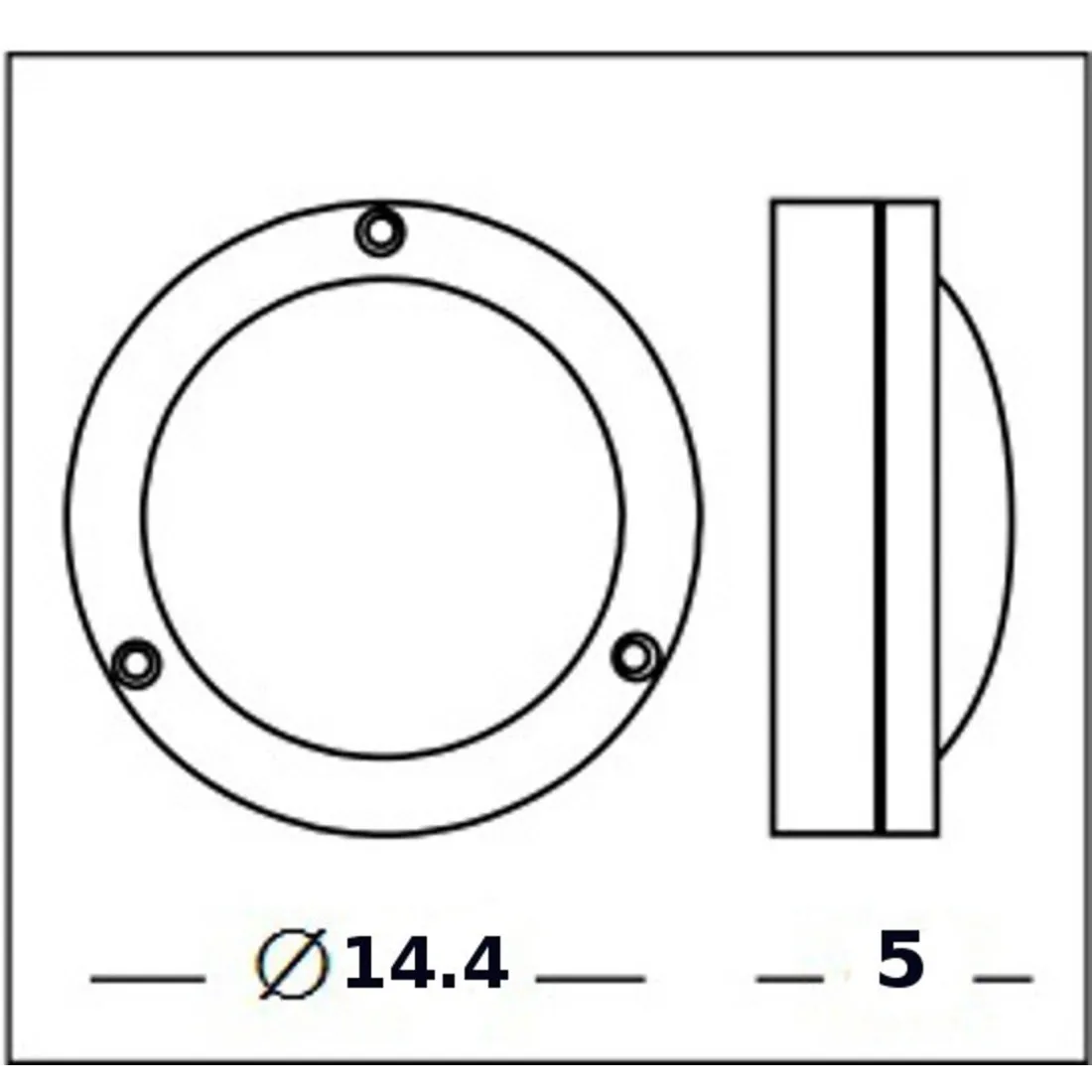 Applique SOL 1 OV 831 Lampadari Bartalini