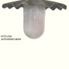 BA-GAIA suspension rustique intérieur laiton aluminium E27