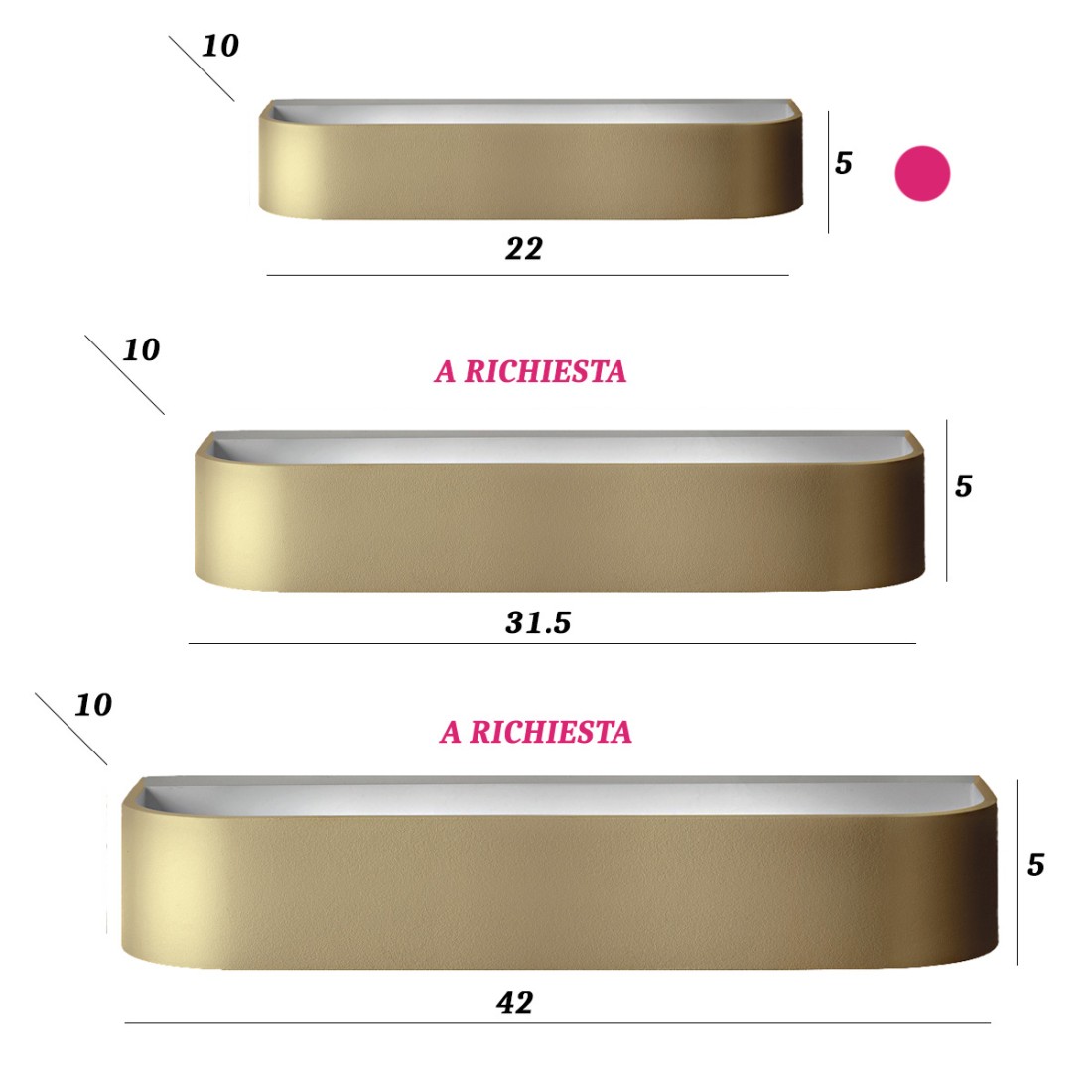 Applique classico Promoingross HANDLES A22 MG