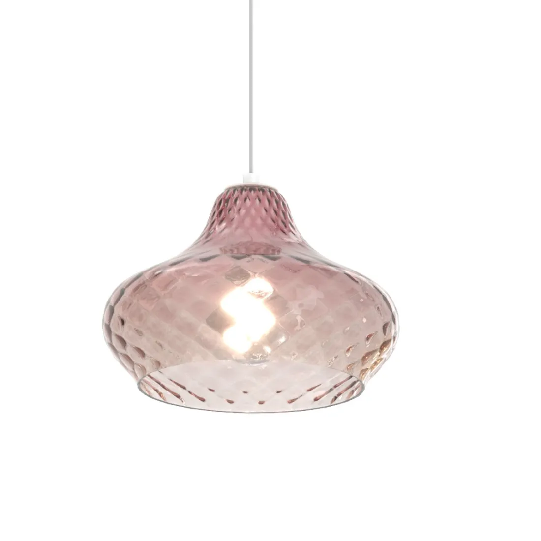 Lampadario vetro colorato Top Light DRESS 1191 CR S3 SMIX
