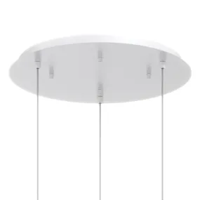 Lampadario vetro colorato Top Light DRESS 1191 BI S3 TMIX ZA