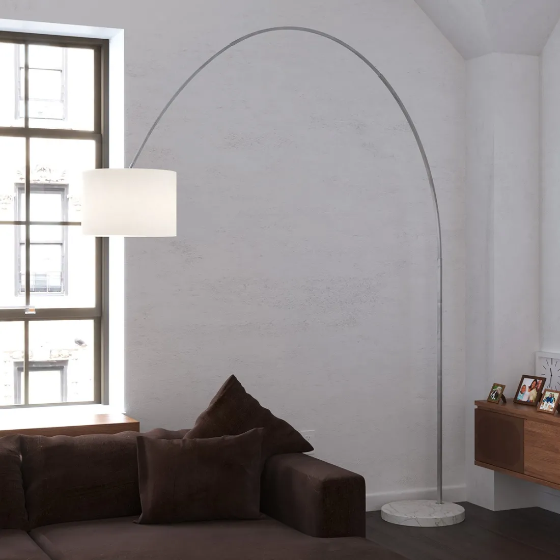 Lampadaire arche moderne Top Light TURNING 1187 B3