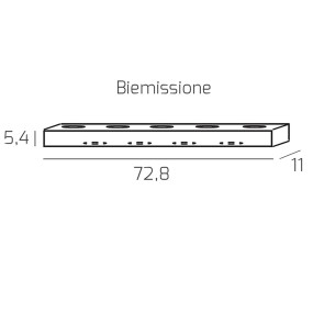 Top Light BEASIDE 1190 A9 applique moderne