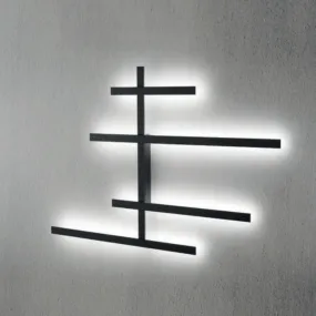 Moderne Deckenleuchte Giarnieri RAKE AXL 70,2W LED dimmbar