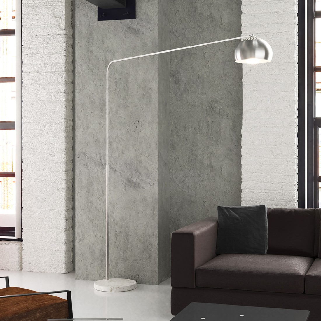 Piantana terra arco moderna Top Light CORNER 1189 B4 B3