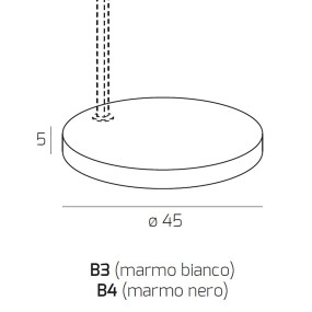 Piantana terra arco moderna Top Light CORNER 1189 B4 B3