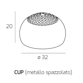 Moderne Bogenarm-Wandleuchte Top Light CORNER 1189 B7 E27 LED