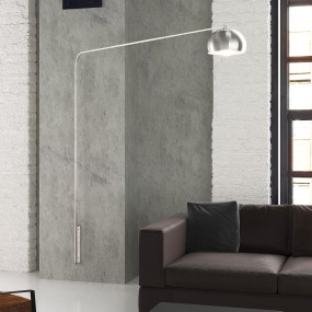 Aplique de pared con brazo de arco moderno Top Light CORNER 1189 B7 E27 LED lámpara de pared de metal