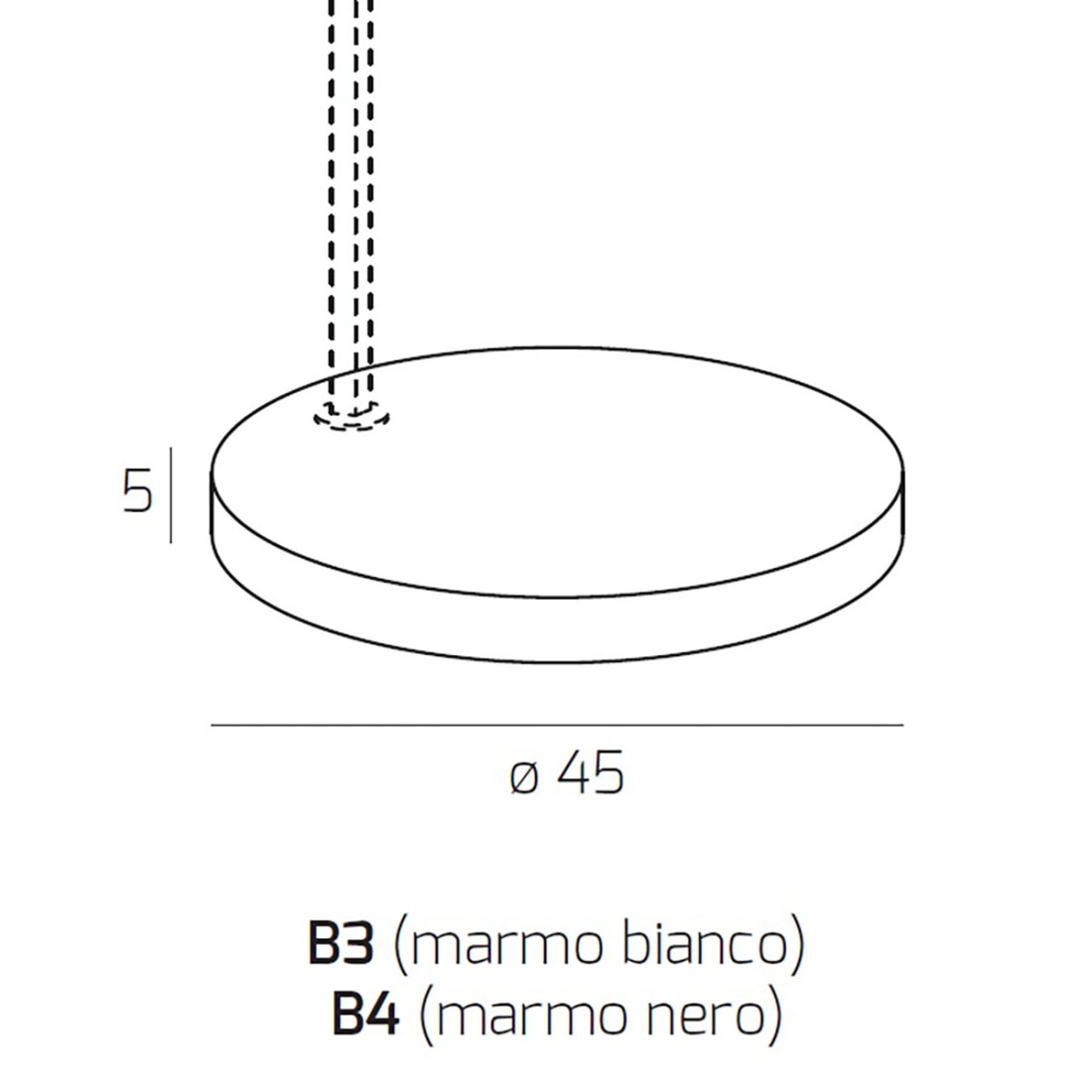 Piantana terra arco moderna Top Light TURNING 1187 B3