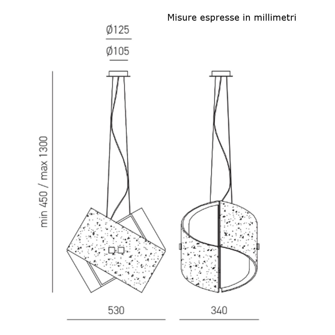 Sospensione CAMILLA SG Gea Luce